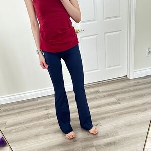 PINK Victoria's Secret Navy Activewear Bootcut Leggings Flare Pants